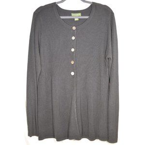 Mountain Lake black cardigan sweater Women's XL